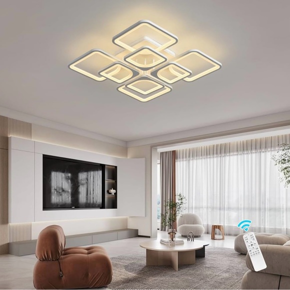Modern LED Ceiling Light Fixture - Picture 1 of 4